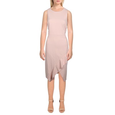 

Женское розовое платье для работы с рюшами Guess by Marciano Pasha  4 BHFO 0067, Розовый