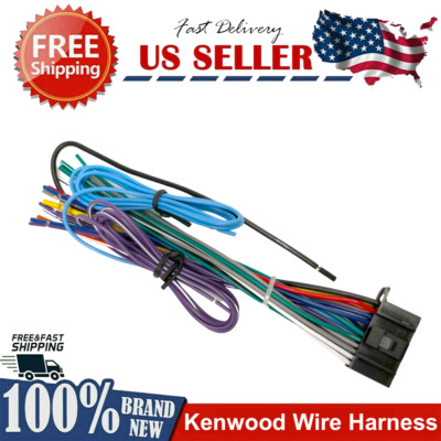 New Wire Harness for KENWOOD DNX573S DNX-573S Car Radio Replacement Part