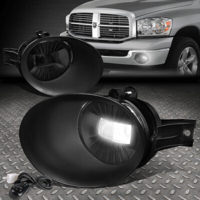 [МОЩНЫЙ СВЕТОДИОД] ДЛЯ 02-09 RAM 1500 2500 3500 ПРОТИВОТУМАННЫХ ФАР с ЗАКОПЧЕННОЙ РАМКОЙ + ВЫКЛЮЧАТЕЛЕМ