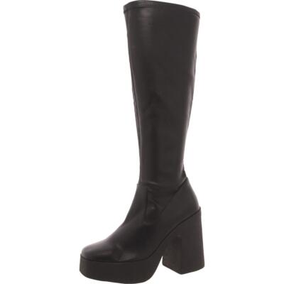 Изобилуют женские черные сапоги до колена Krysten Shoes 8 Medium (B,M) BHFO 2105