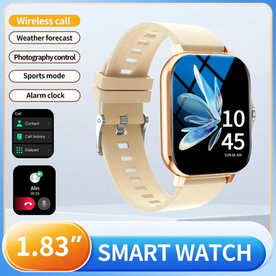 Smart Watch For Men/Women Waterproof Smartwatch Bluetooth iPhone Samsung