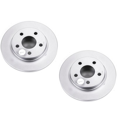 SET-P15AR8139EVC-2 Powerstop Brake Discs 2-Wheel Set Rear for Mercury Sable Ford