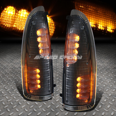 ДЛЯ 00-07 ДЫМЧАТАЯ ЛИНЗА SUPER DUTY С ЧЕРНЫМ КОРПУСОМ, СВЕТОДИОДНАЯ СИГНАЛЬНАЯ ЛАМПА ДЛЯ БУКСИРОВКИ/БОКОВОГО ЗЕРКАЛА ЗАДНЕГО ВИДА