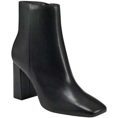 

Marc Fisher Женские Кожаные Ботильоны Nebula на Блочном Каблуке Туфли BHFO 0584, Nebula