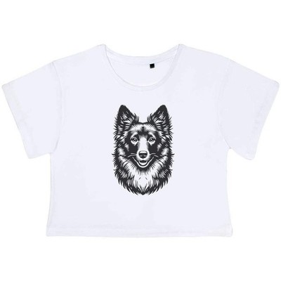 'Mudi' Women's Cotton Crop Tops (CO048701)