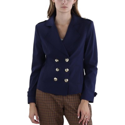 Профессиональная спортивная куртка Tahari ASL Womens Navy Peacoat 6 BHFO 8349