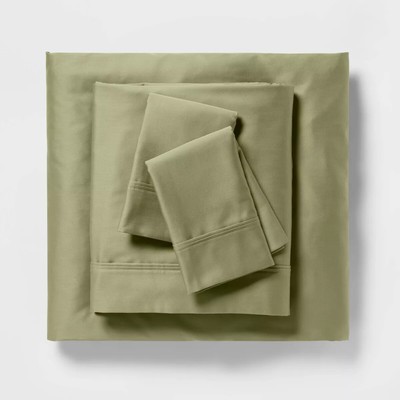 Solid Performance 400 Thread Count Sheet Set - Threshold 