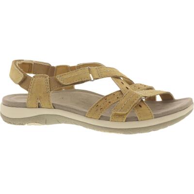 

Женские желтые сандалии на плоской подошве Earth Origins Sammie, ширина 10 (C, D, W), BHFO 5971, Amber yellow