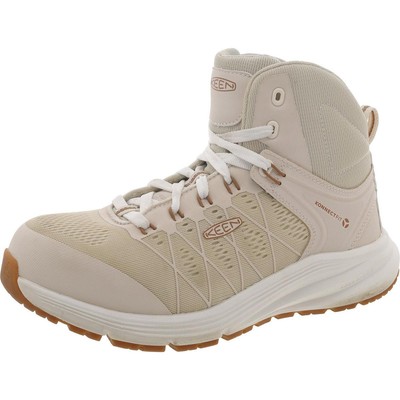 Женские рабочие и защитные ботинки Keen Vista Energy Mid бежевого цвета 8.5 Medium (B, M) 5224