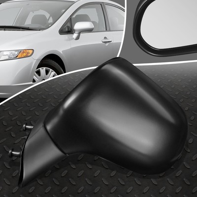 ДЛЯ 06-11 HONDA CIVIC 4DR OE STYLE MANUAL ЛЕВОЕ ЗЕРКАЛО ДВЕРИ В СБОРЕ