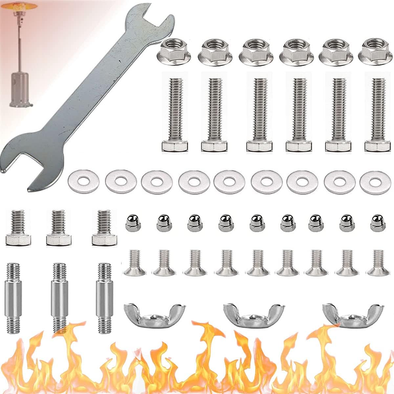Replacement Hardware -bolt & Nut Set Propane Patio Outdoor