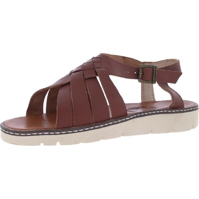 Женские кожаные сандалии Bearpaw Leah с ремешком на пятке Huarache BHFO 0142