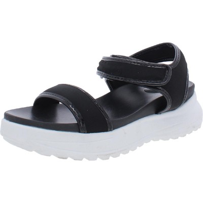 

Stylus Womens Yobella Black Slingback Sandals Shoes 9.5 Medium (B,M) BHFO 7694, Черный