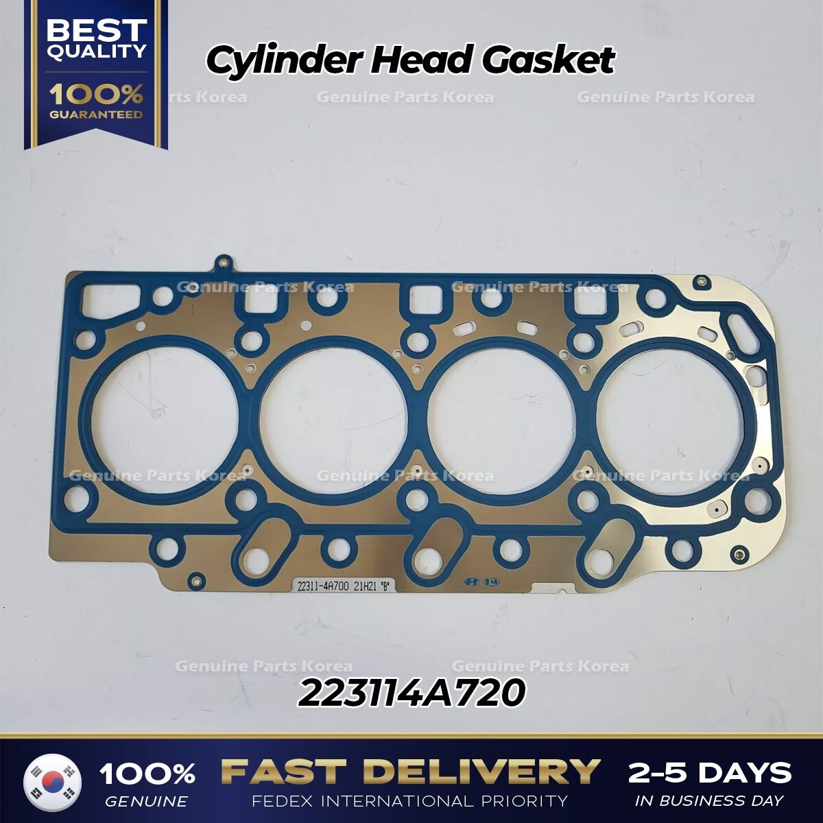パンギト
Bacchus エレキギター ⭐Genuine⭐ Cylinder Head Gasket 223114A720 for Hyundai H1