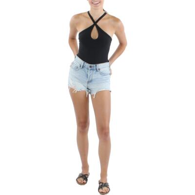

Женское боди Intimately Free People Cross My Heart Keyhole BHFO 7350, Черный
