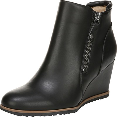 

Женские черные ботинки на танкетке SOUL Naturalizer Haley, обувь 7, средний (B,M) BHFO 8856, Black smooth