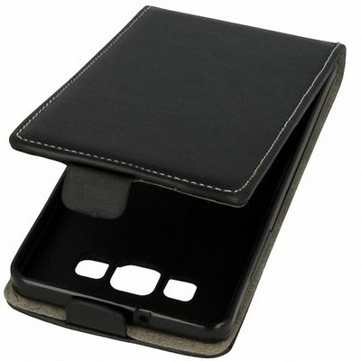 Flip Protection Case Lg G4c Black Faux Leather Slim Flex Shell Bumper New
