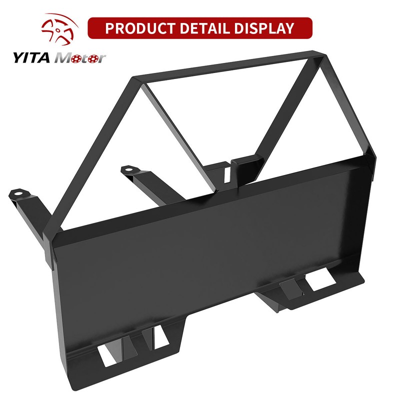 46" 2600lbs Quick Tach Pallet Forks Attachmemt for Tractor Skid Steer Heavy Duty