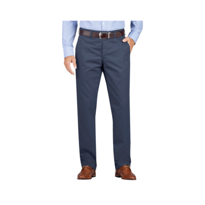 Dickies Regular Fit Tapered Leg Flat Front Khaki Pants