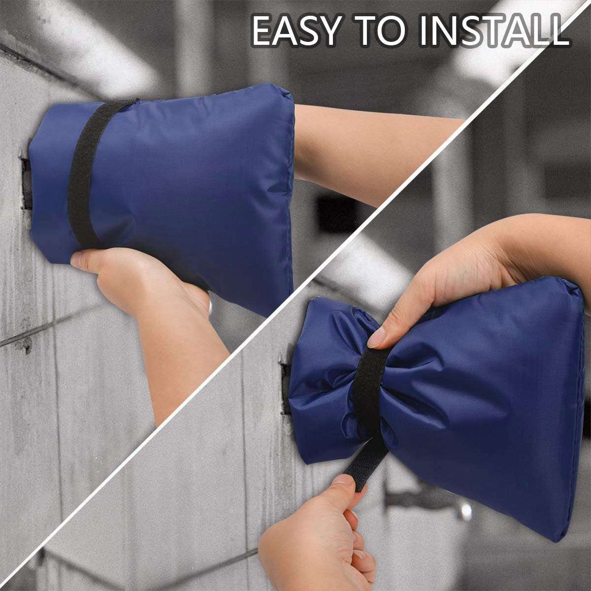 1/2/4Pcs Outdoor Faucet Cover Winter Hose Bib Protector Spout Cover Anti-Freeze