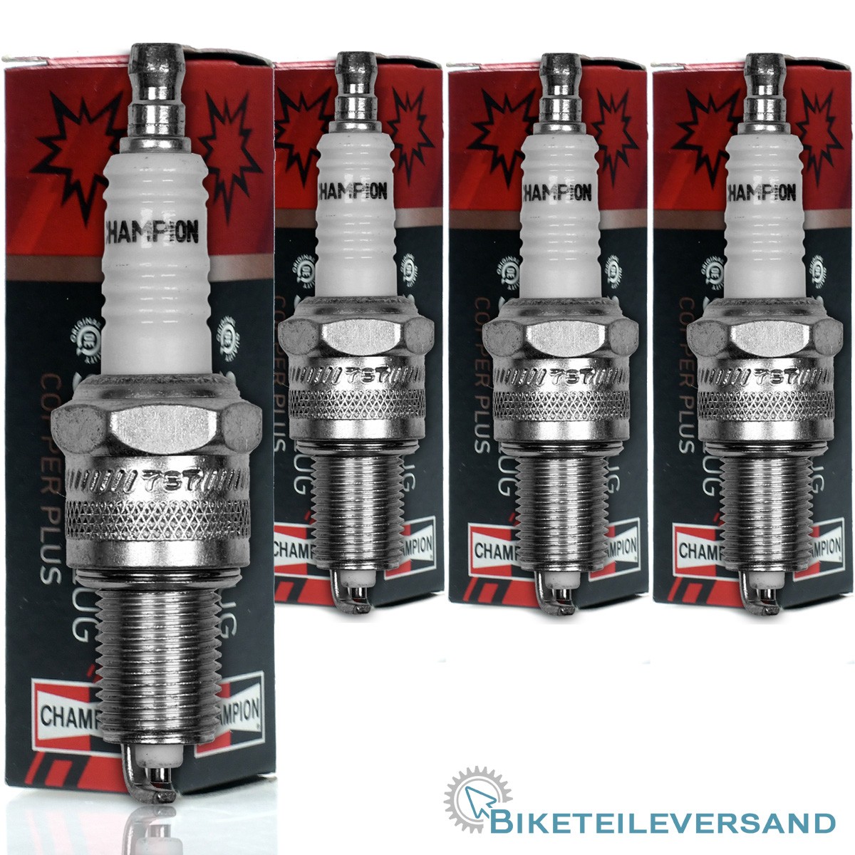 4X CHAMPION Zündkerze P-RZ9HC/T10
