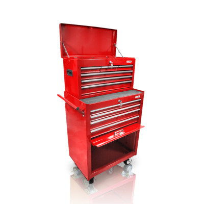 XL Werkstattwagen Werkzeugwagen Rollwagen + Kiste Schubfächer Kugelgelagert