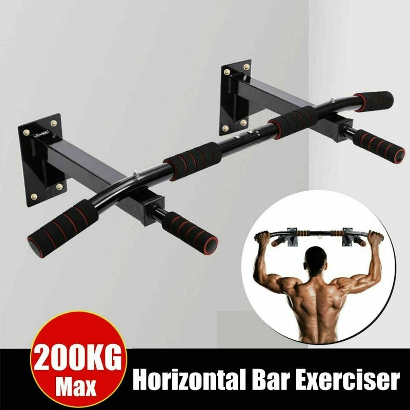 Profi Klimmzugstange Reckstange Pull Up Bar Wandmontage Turn Reck Turnstange
