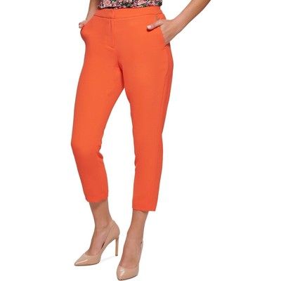 

Женские укороченные брюки Tommy Hilfiger Orange Crinkle Office Workwear  BHFO 6394, Grenadine