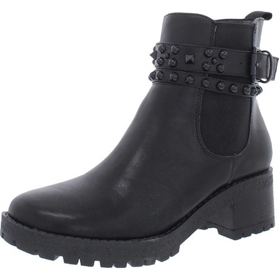 

GC Shoes Женские черные ботинки из искусственной кожи Noe 10, средние (B,M) BHFO 3186, Черный