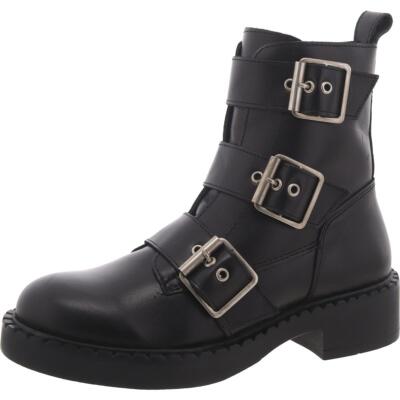 Steve Madden/ женские ботильоны Arlette из кожи на блочном каблуке; обувь BHFO 5933