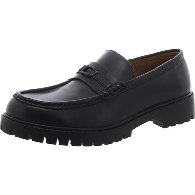 Мужские мокасины Guess из искусственной кожи черного цвета Diolin 8.5 Medium (D) BHFO 8212