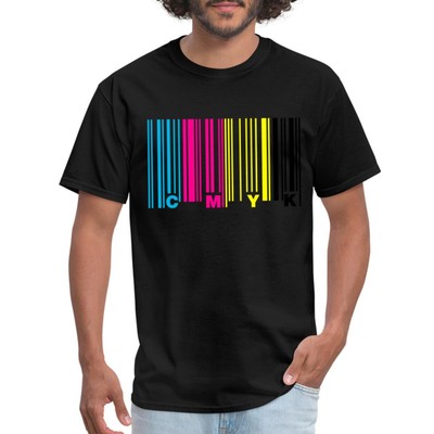 cmyk_barcode Men's T-Shirt