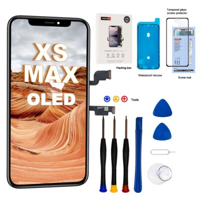 Wholesale For iPhone XS MAX OLED Display Touch Digitizer Screen Frame Replacemen