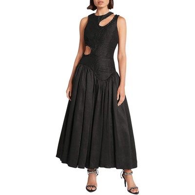 

AJE Womens Jolie Черное длинное вечернее платье с вырезом  BHFO 7846, Черный
