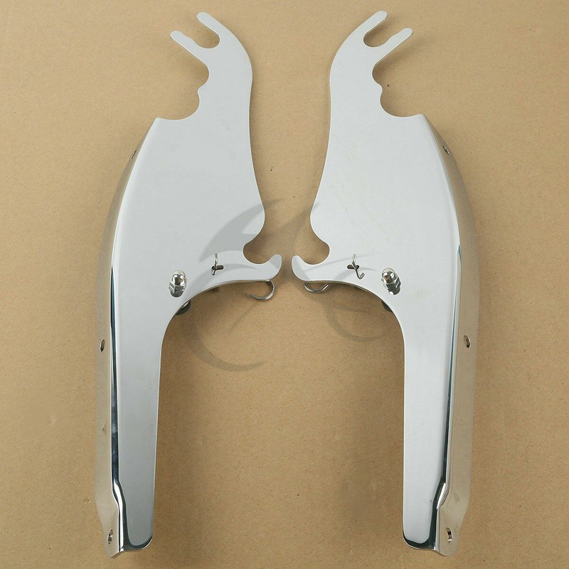 Windscreen Windshield Mounting Bracket Kit For Harley Fatboy Heritage