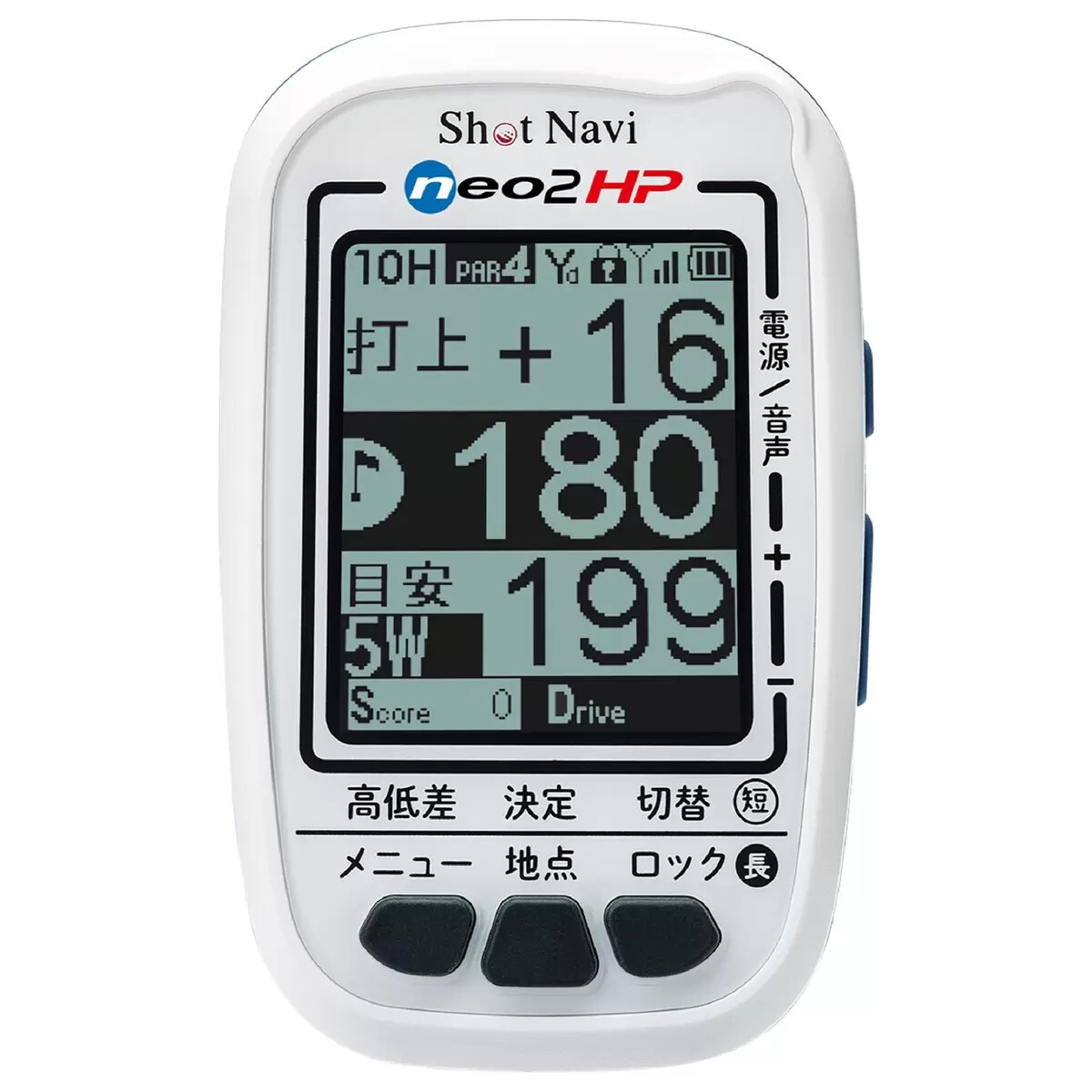Shot Navi NEO2HP GPS Golf Navi Range Finder F/S from Japan