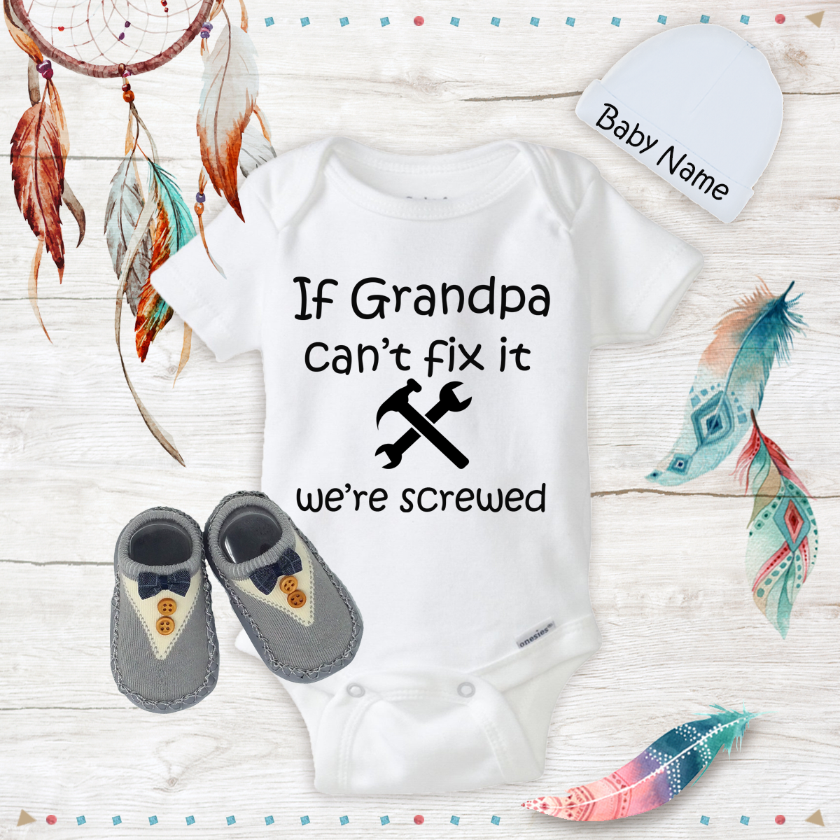 grandpa baby clothes