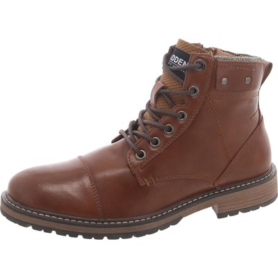 Мужские коричневые зимние ботинки Steve Madden 8 Medium (B,M) BHFO 9506