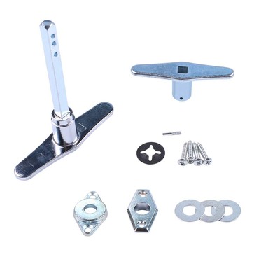 Garage Door Lock Dummy T Handle Assembly Nonlocking Door Hardware Kit without K