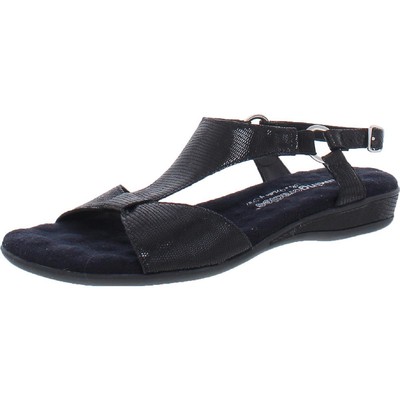 

Женские черные босоножки Chantel с пяткой на пятке Walking Cradles 7 узкие (AA,N) BHFO 3576, Black patent, Chantel