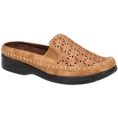 

Женские туфли-мюли Easy Street Kita Tan из искусственной кожи 11, средние (B,M) BHFO 5207, Tobacco/gore, Kita