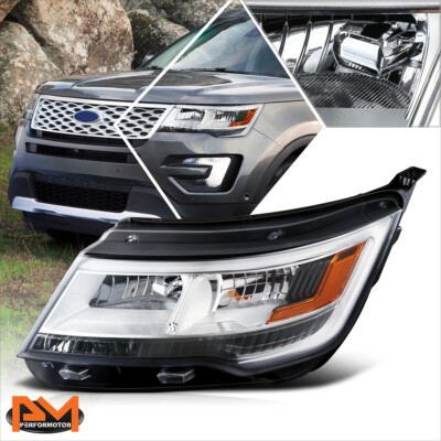 For 16-18 Ford Explorer Limited XLT Platinum Left Side LED DRL Headlight Lamp
