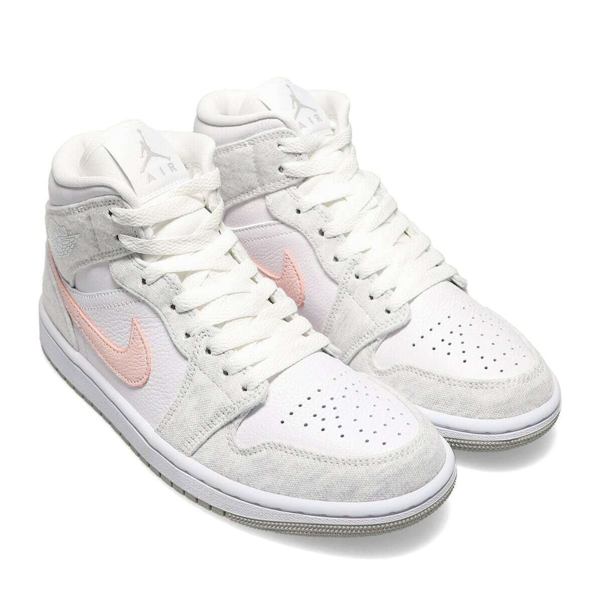 Pre-owned Jordan Nike Wmns Air  1 Mid Se Light Iron Ore Dn4045-001 Us 7 - 12 Women In Multicolor
