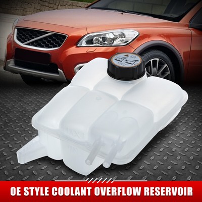 ДЛЯ 04-13 VOLVO C30 C70 S40 V50 РАДИАТОР, ПЕРЕЛИВНОЙ БАЧОК ОХЛАЖДАЮЩЕЙ ЖИДКОСТИ, БАЧОК С КРЫШКОЙ