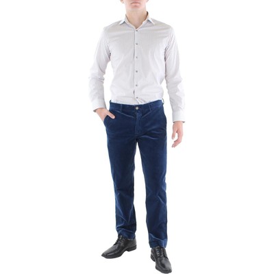 

Мужские темно-синие вельветовые классические прямые брюки Polo Ralph Lauren  BHFO 7447, Navy, 710718395016