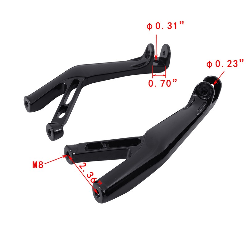 Rear Passenger Foot Peg Rest Bracket Fits For Yamaha YZF R6 17-22 YZF R7 22-24