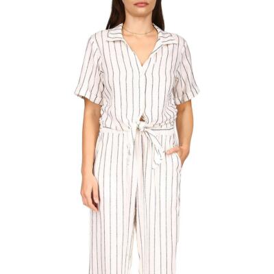 

Женская блузка на пуговицах в полоску Sanctuary BHFO 2089, Marina stripe