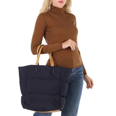 Pre-owned Moncler X Jw Anderson Blue Padded Tote Bag 5d00006m2080742