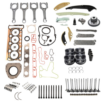 For 2.0 T Audi VW A4 Jetta CCTA CAE CCZ Pistons 23mm Engine Overhaul Rebuild Kit