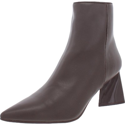 Женские ботильоны Steve Madden Ericka из искусственной кожи на блочном каблуке Туфли BHFO 2375